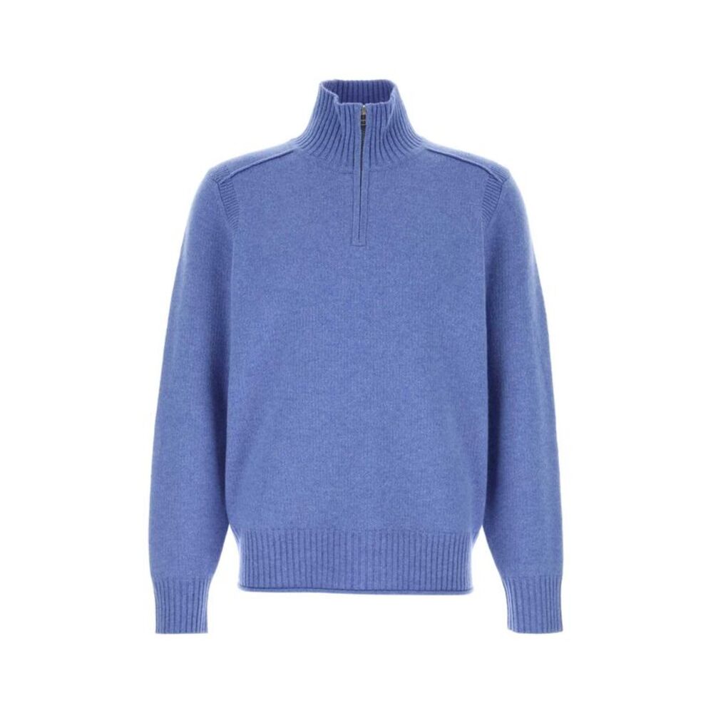 Guest In Residence Men Cerulean Cashmere Sweater